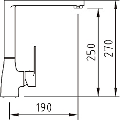 Clever Смеситель для кухни ARTIC  XTREME 98694 – фотография-2